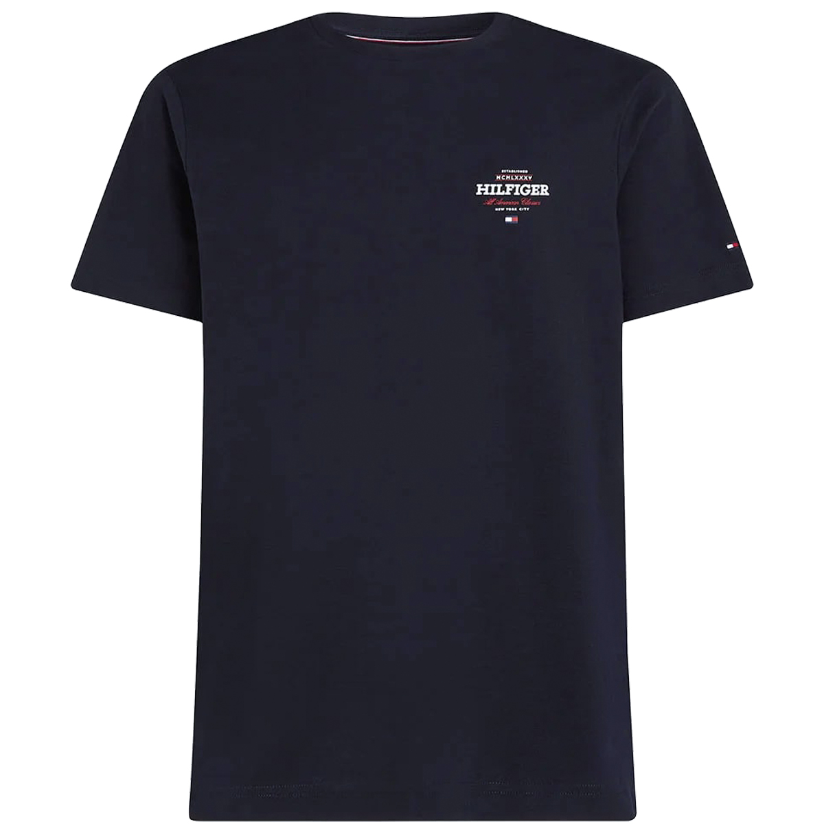 TOMMY HILFIGER - MONOTYPE ALL AMERICAN TEE - MW0MW38644-DW5 DESERT SKY TOMMY HILFIGER - MONOTYPE ALL AMERICAN TEE - MW0MW38644-DW5 DESERT SKY - Image 1