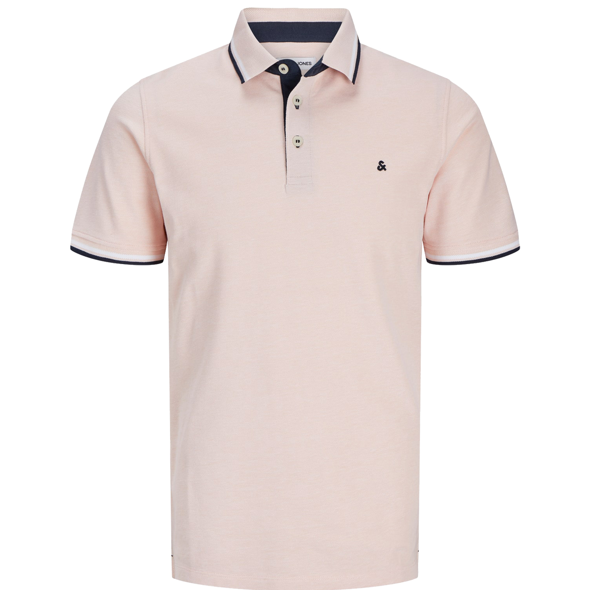JACK & JONES - JJEPAULOS POLO SS NOOS - 12136668 PEACH PARFAIT JACK & JONES - JJEPAULOS POLO SS NOOS - 12136668 PEACH PARFAIT - Image 1