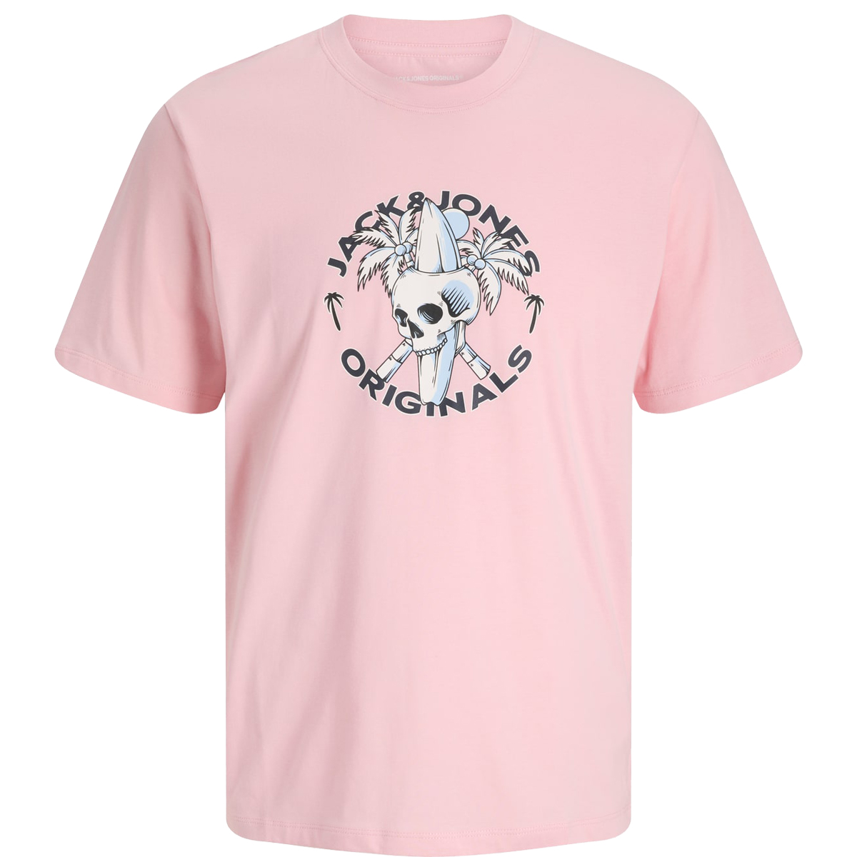JACK & JONES - JORSKULL COAST TEE SS CREW NECK - 12276247 TICKLED PINK JACK & JONES - JORSKULL COAST TEE SS CREW NECK - 12276247 TICKLED PINK - Image 1
