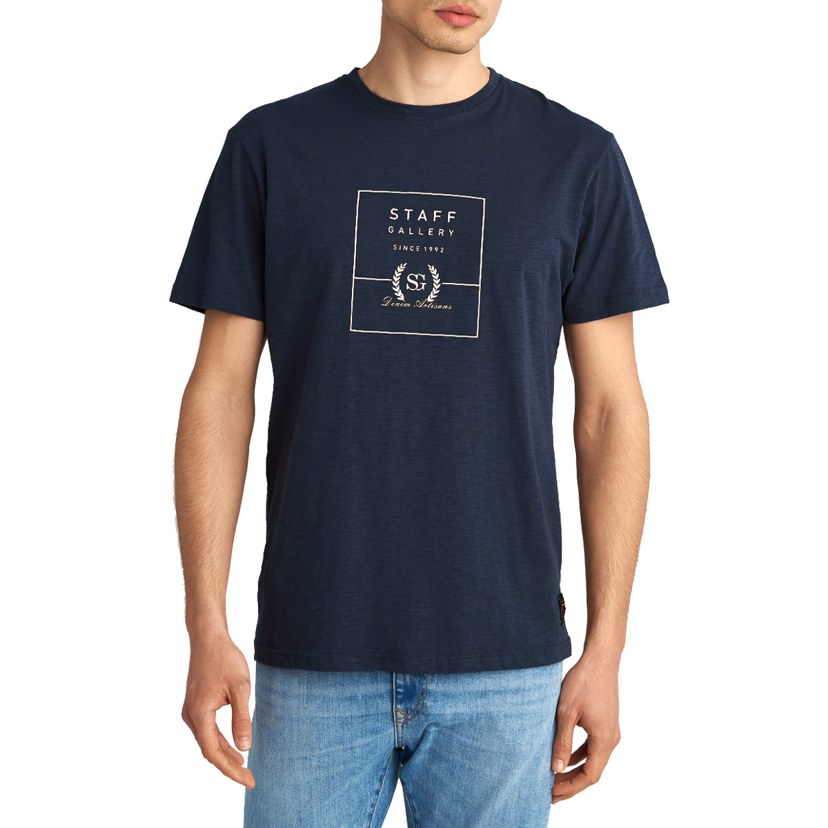 STAFF - GLEN T-SHIRT - 64-017.053 BLUE NAVY STAFF - GLEN T-SHIRT - 64-017.053 BLUE NAVY - Image 1