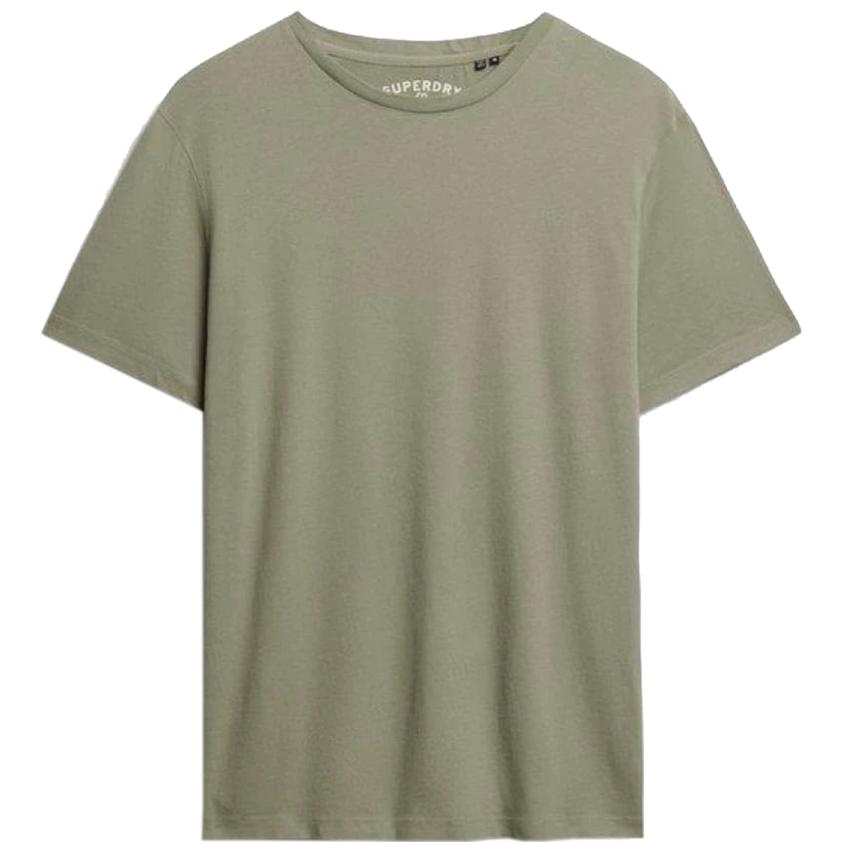 SUPERDRY - CLASSIC ESSENTIAL TEE - M1012140A-1KH LIGHT KHAKI GREEN SUPERDRY - CLASSIC ESSENTIAL TEE - M1012140A-1KH LIGHT KHAKI GREEN - Image 1