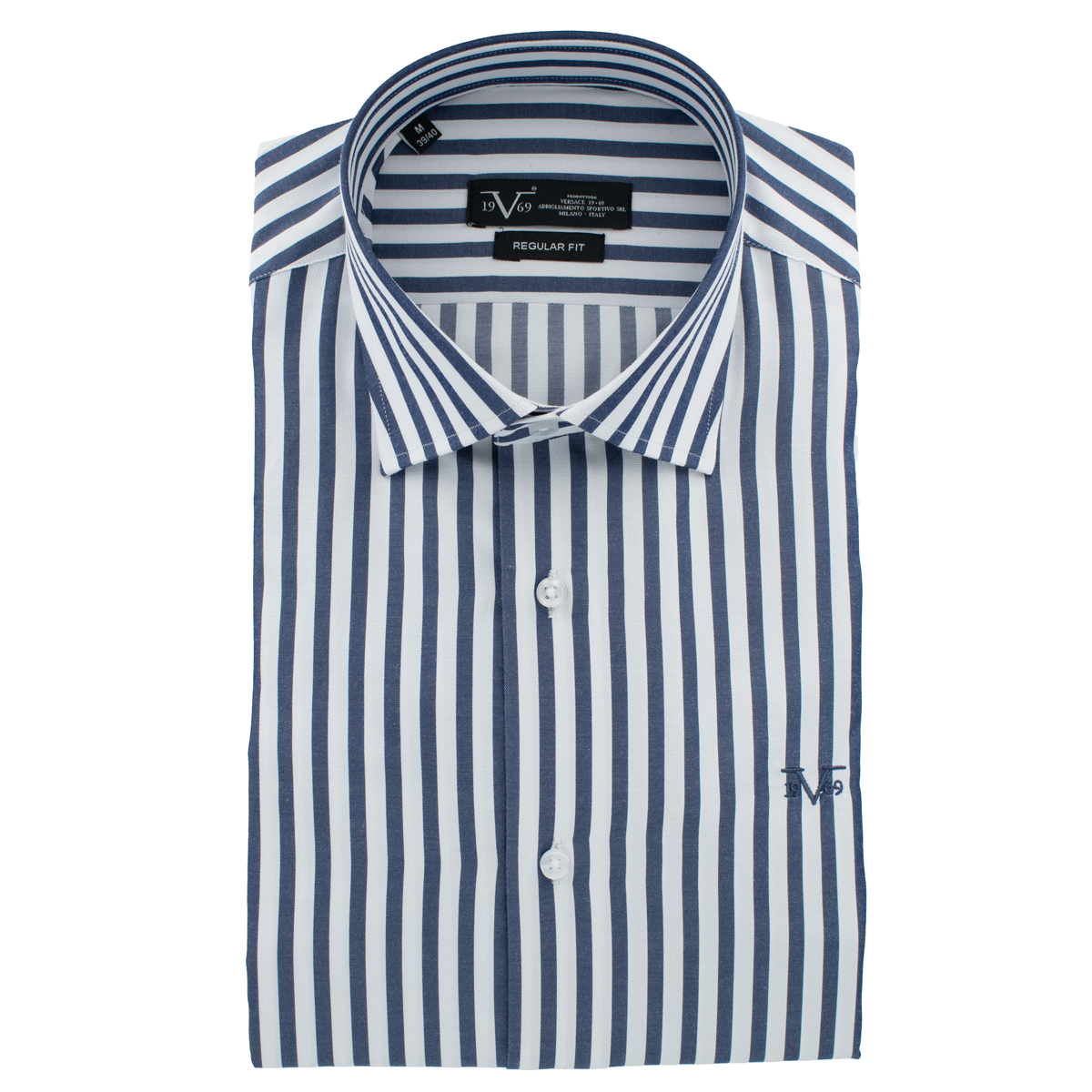 VERSACE 19.69 ABBIGLIAMENTO SPORTIVO SRL - PESCARA LS SHIRT - 11.35. NAVY (1) VERSACE 19.69 ABBIGLIAMENTO SPORTIVO SRL - PESCARA L/S SHIRT - 11.35. NAVY - Image 1