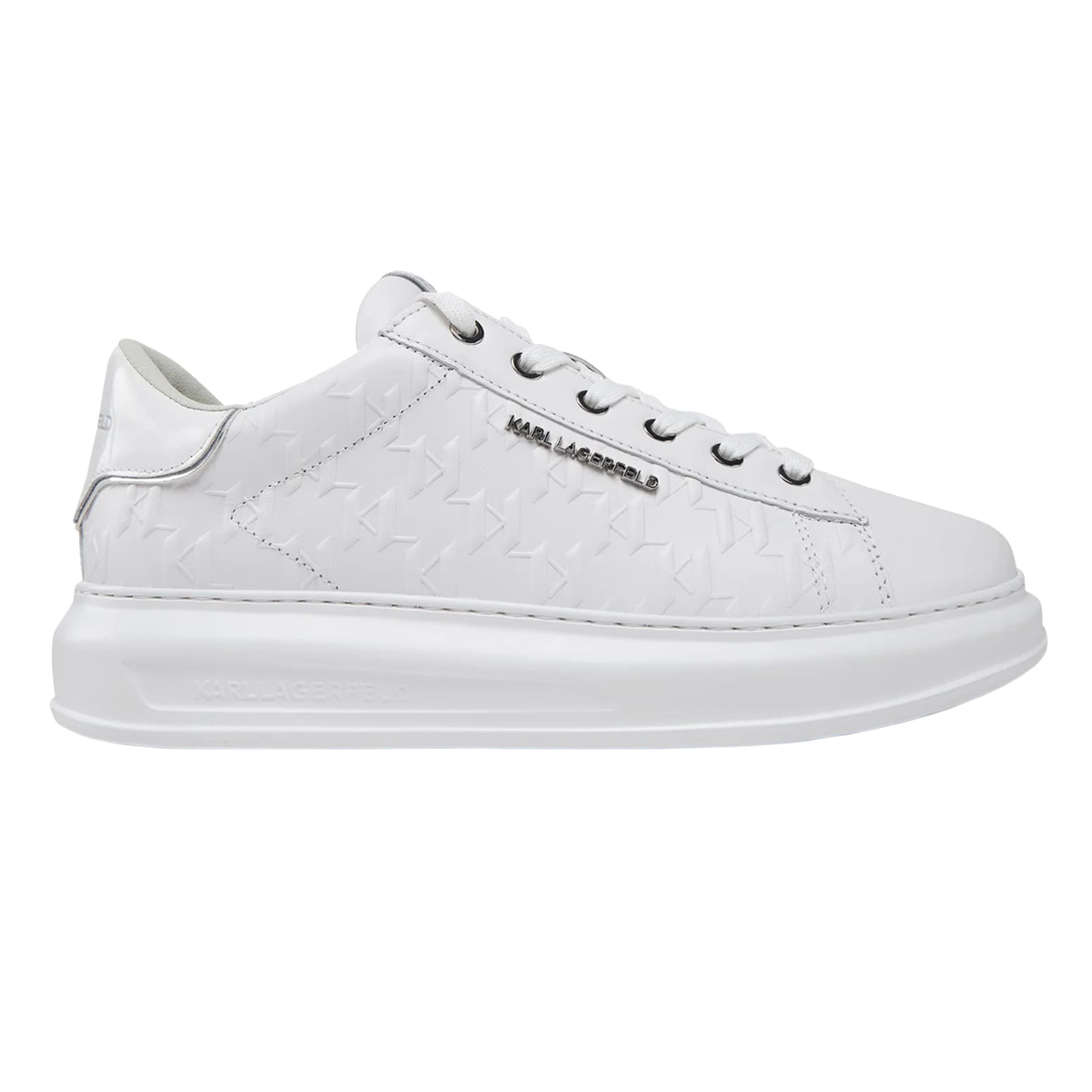 KARL LAGERFELD - KAPRI SNEAKER - KL52549K-01W WHITE KARL LAGERFELD - KAPRI SNEAKER - KL52549K-01W WHITE - Image 1