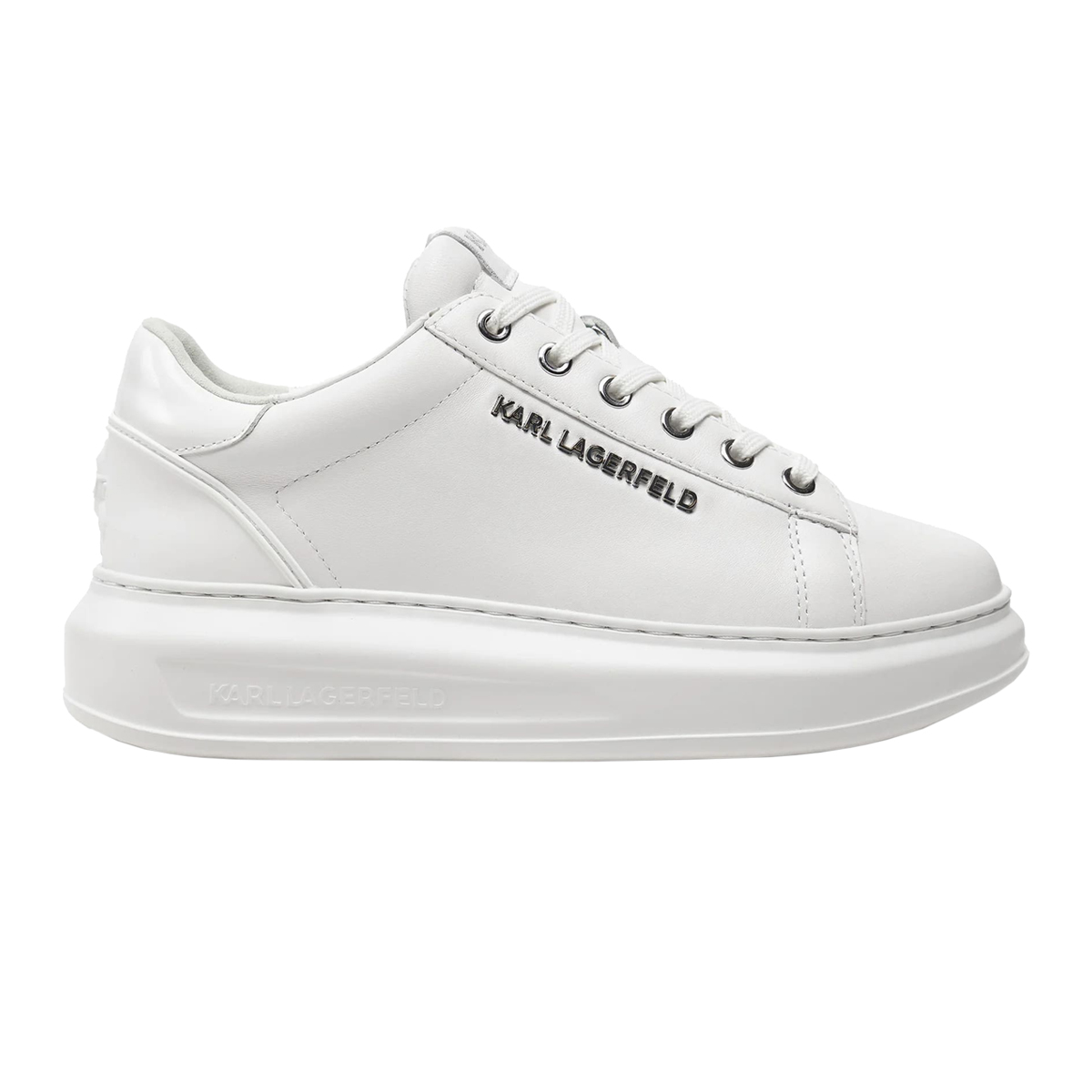 KARL LAGERFELD - KAPRI SNEAKER - KL52575N-01W WHITE KARL LAGERFELD - KAPRI SNEAKER - KL52575N-01W WHITE - Image 1