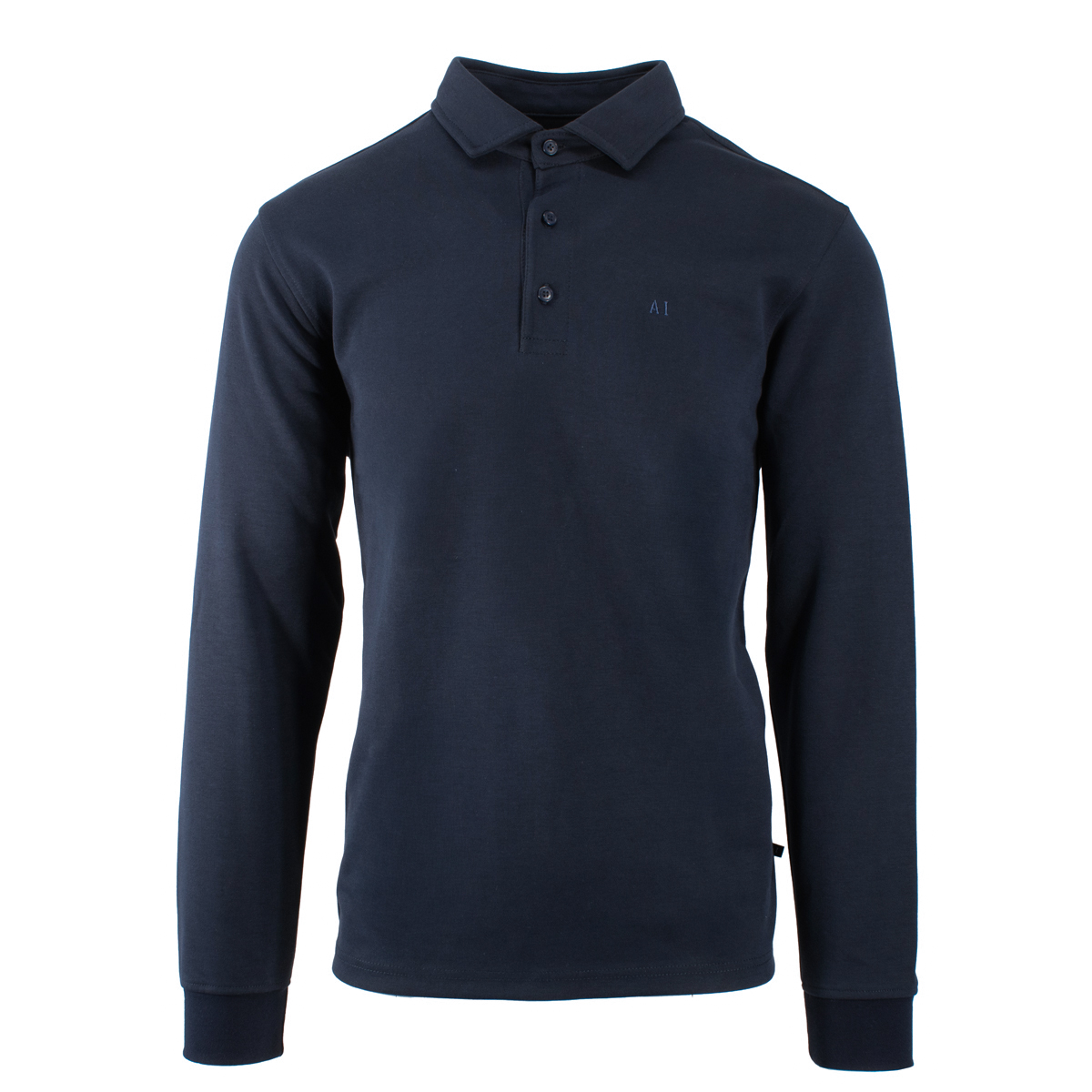 ARTISTI ITALIANI - LS POLO - AI29442-3 NAVY BLUE (1) ARTISTI ITALIANI - L/S POLO - AI29442-3 NAVY BLUE - Image 1