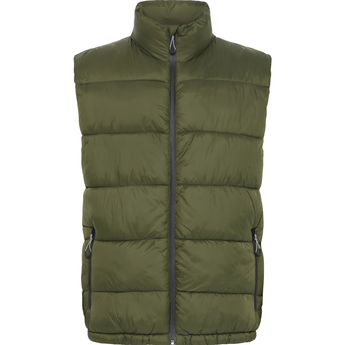 BLEND - BHEIDEN VEST WITH STAND - 20718636-190414 FOREST NIGHT BLEND - BHEIDEN VEST WITH STAND - 20718636-190414 FOREST NIGHT - Image 1