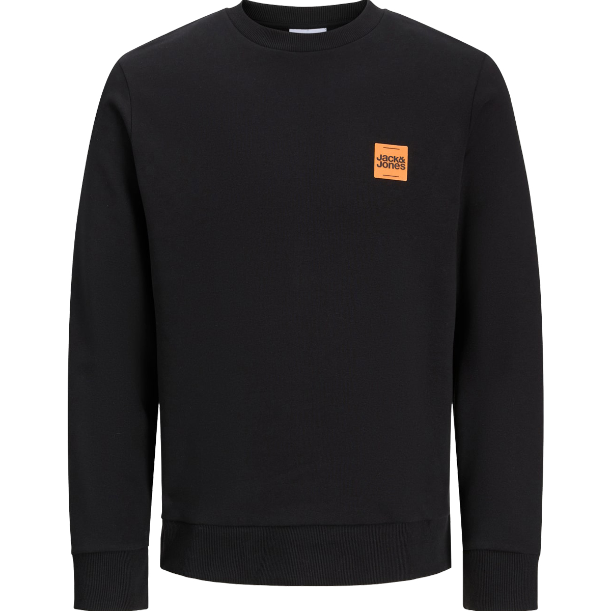 JACK & JONES - JJBRANDY SWEAT CREW NECK LN - 12279256 BLACK JACK & JONES - JJBRANDY SWEAT CREW NECK LN - 12279256 BLACK - Image 1