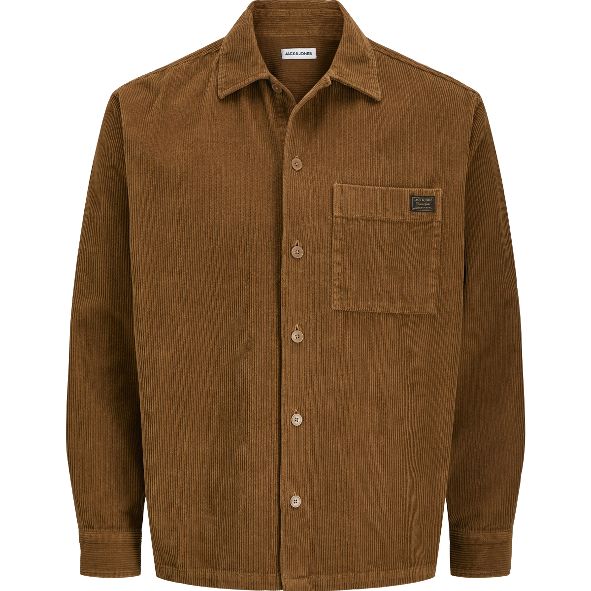 JACK & JONES - JJCORDUROY OVERSHIRT LS - 12278992 MONKS ROBE JACK & JONES - JJCORDUROY OVERSHIRT L/S - 12278992 MONKS ROBE - Image 1