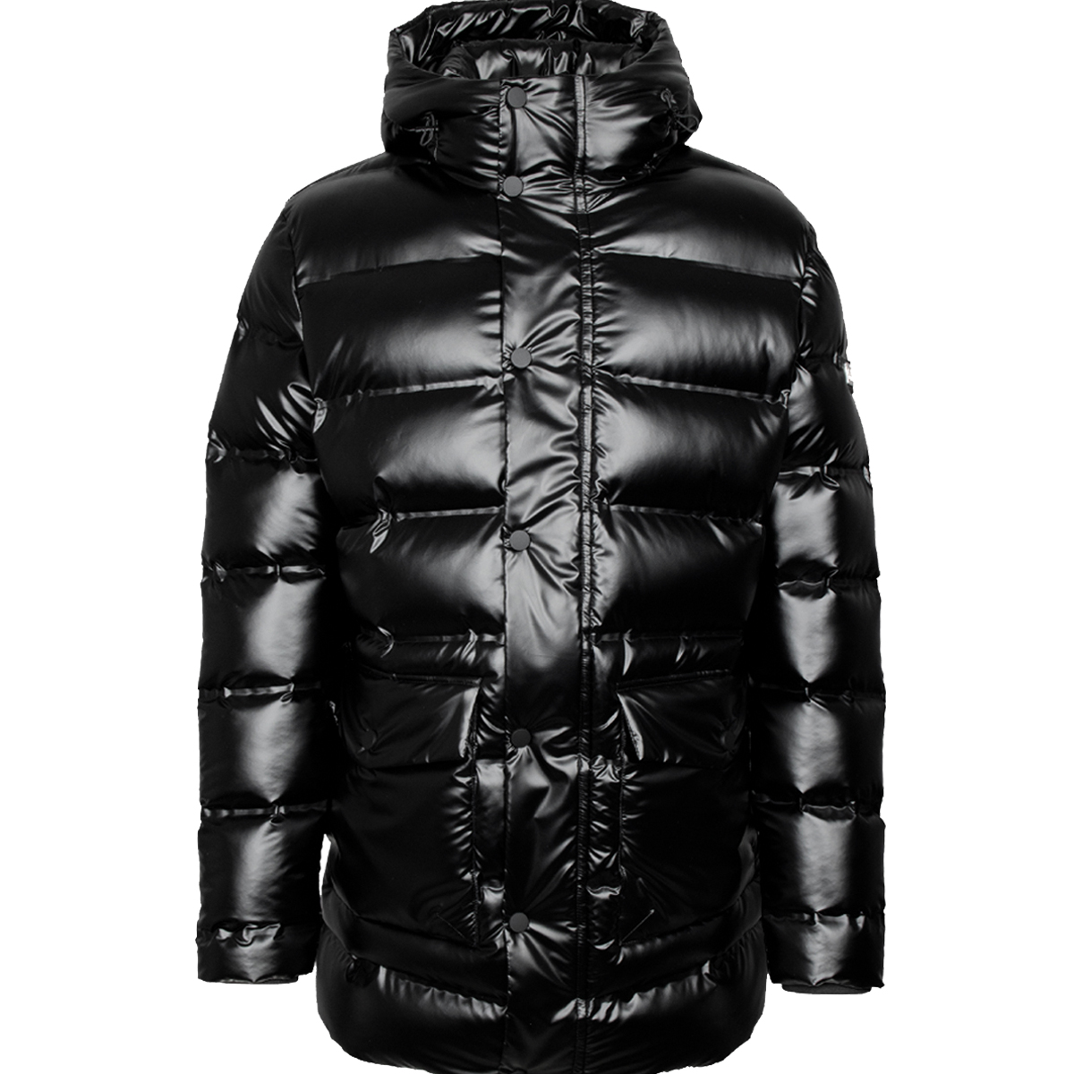 KARL LAGERFELD - HOODED PARKA - 505036-554595-990 BLACK KARL LAGERFELD - HOODED PARKA - 505036-554595-990 BLACK - Image 1