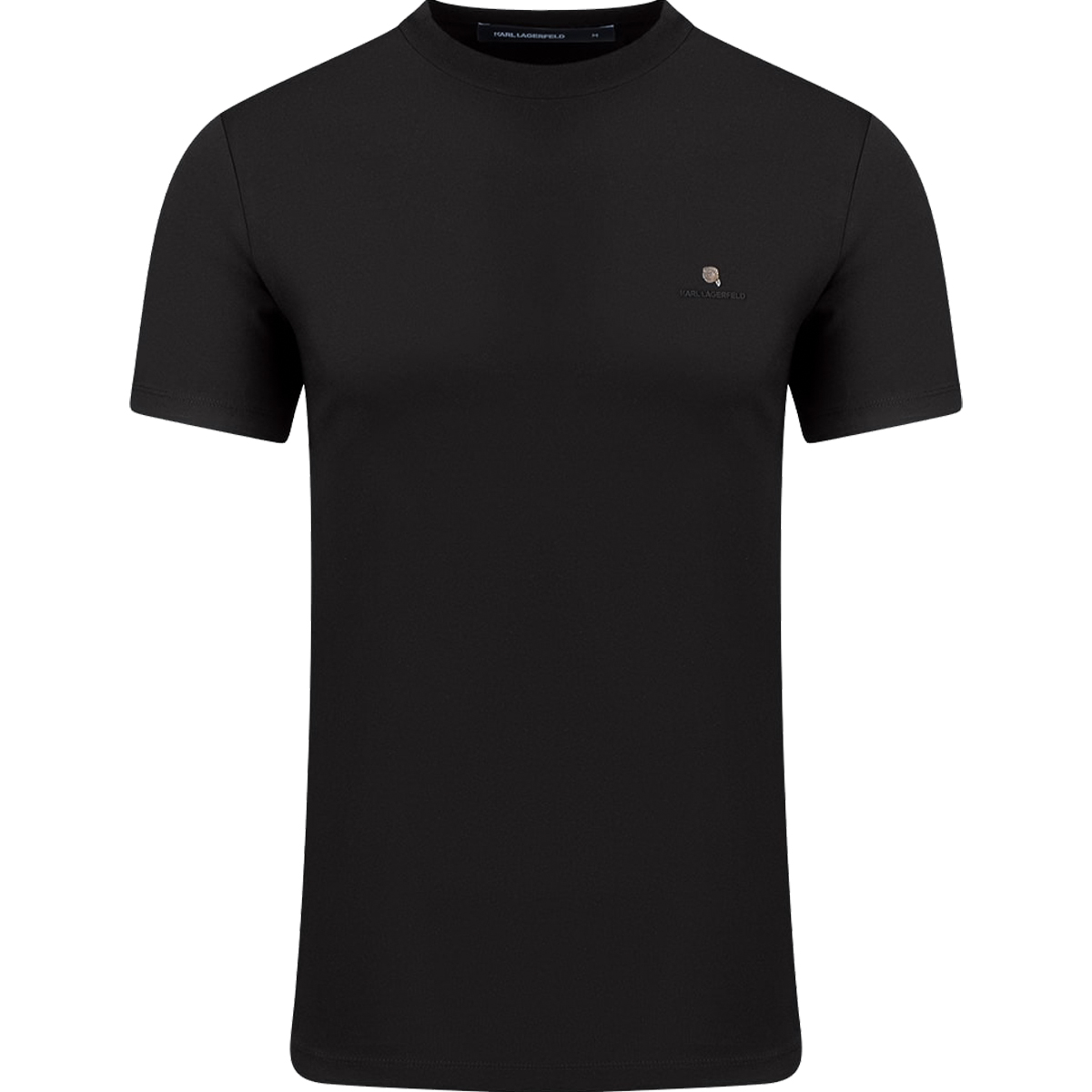 KARL LAGERFELD - T-SHIRT CREWNECK - 755053-554235-990 BLACK KARL LAGERFELD - T-SHIRT CREWNECK - 755053-554235-990 BLACK - Image 1