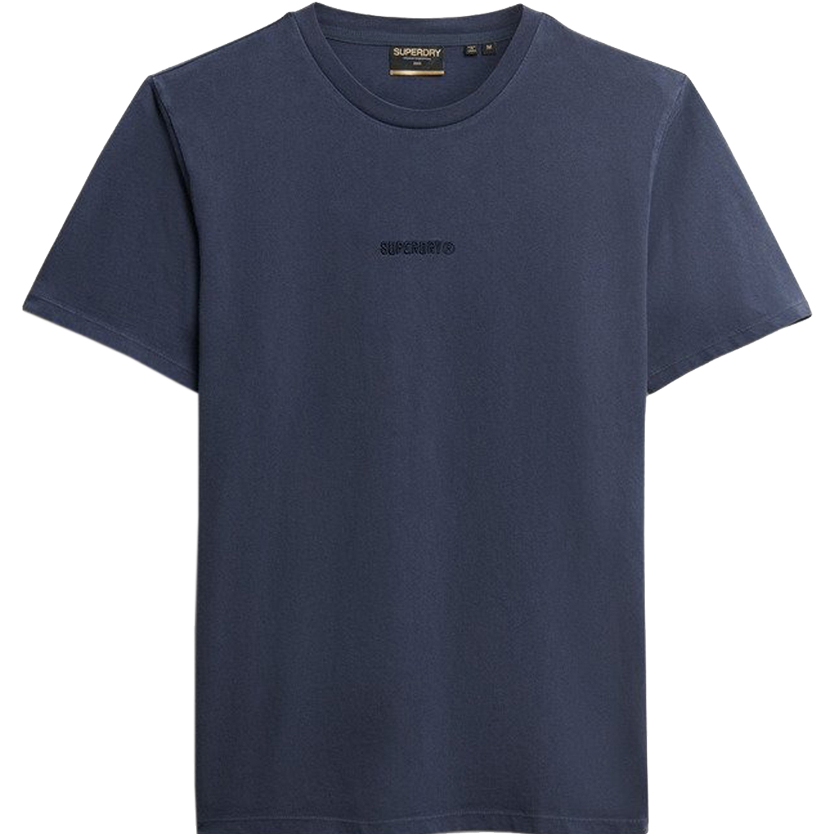 SUPERDRY - MICRO LOGO T-SHIRT - M1012131A-BZK BLUE KNIGHT SUPERDRY - MICRO LOGO T-SHIRT - M1012131A-BZK BLUE KNIGHT - Image 1