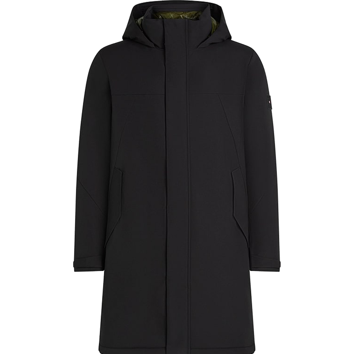 TOMMY HILFIGER - TECH HOODED PADDED PARKA - MW0MW41362-BDS BLACK TOMMY HILFIGER - TECH HOODED PADDED PARKA - MW0MW41362-BDS BLACK - Image 1