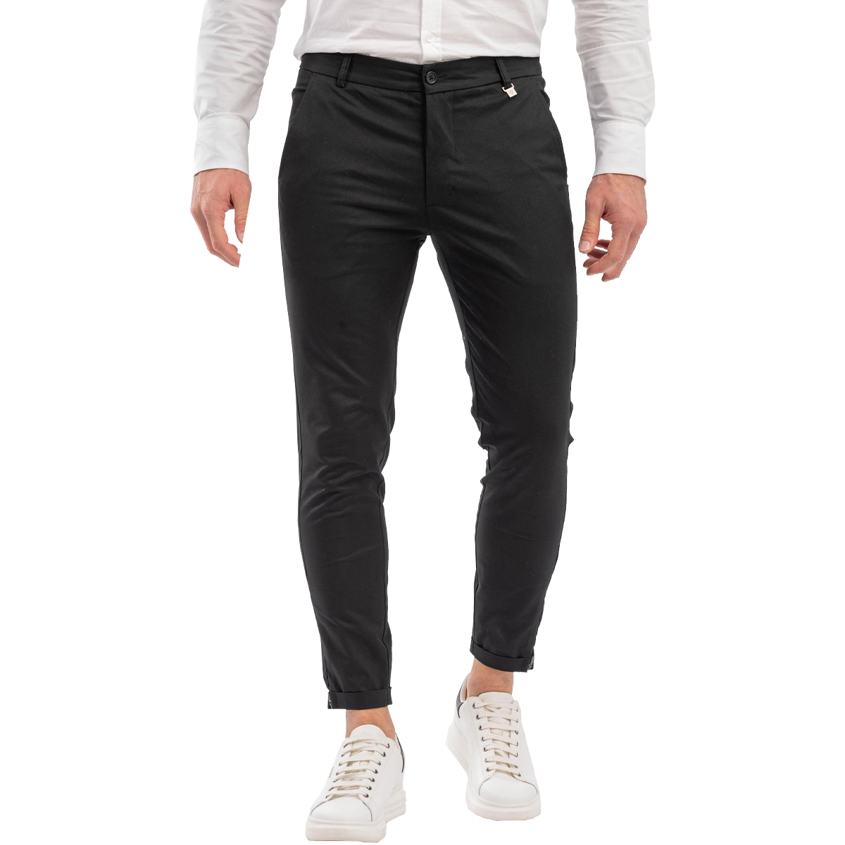 VITTORIO - ALTO PANTS - 500-24 BLACK VITTORIO - ALTO PANTS - 500-24 BLACK - Image 1