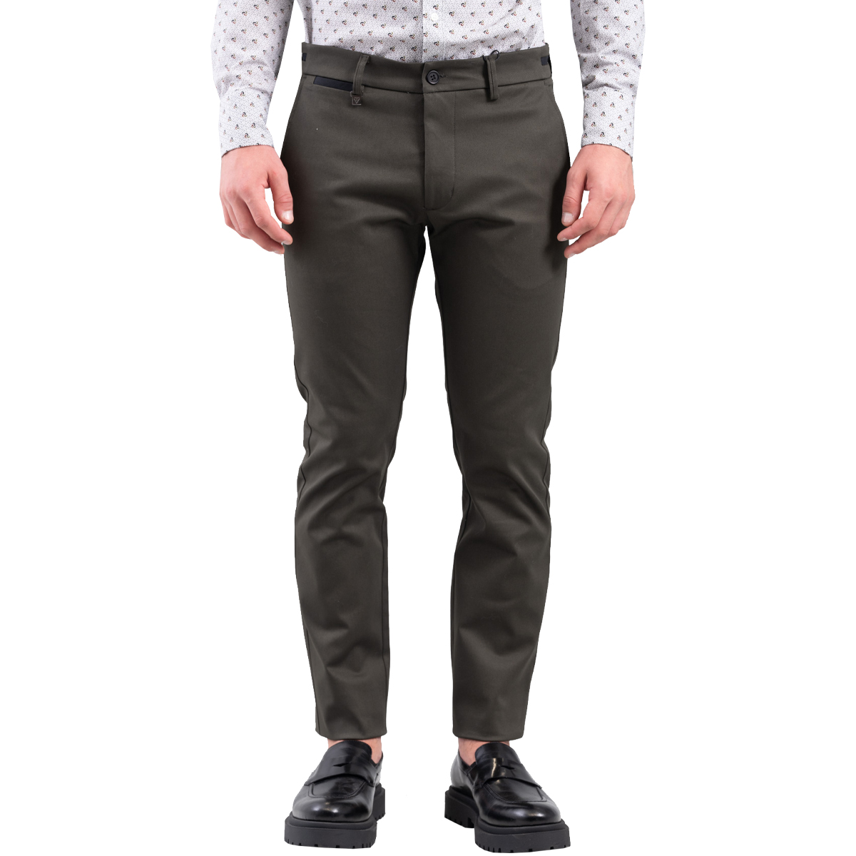 VITTORIO - COMO PANTS - 500-2526 BL-OLIVE VITTORIO - COMO PANTS - 500-2526 BL/OLIVE - Image 1