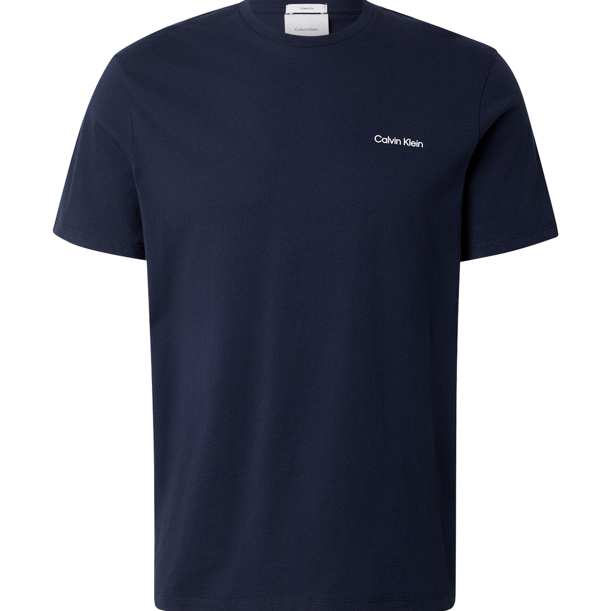 CALVIN KLEIN - SS MICRO LOGO CREWNECK TEE - LV04LC255G-CEF DARK SAPPHIRE CALVIN KLEIN - SS MICRO LOGO CREWNECK TEE - LV04LC255G-CEF DARK SAPPHIRE - Image 1