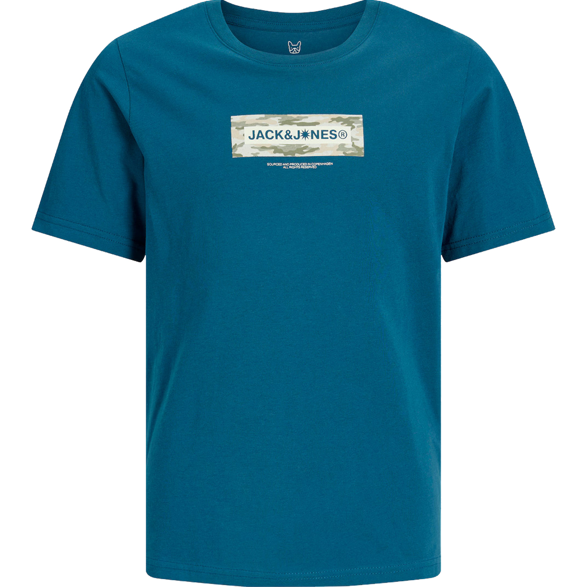 JACK & JONES - JCOBREEZE BRANDED TEE SS CREW NECK FST - 12297851 POSEIDON JACK & JONES - JCOBREEZE BRANDED TEE SS CREW NECK FST - 12297851 POSEIDON - Image 1