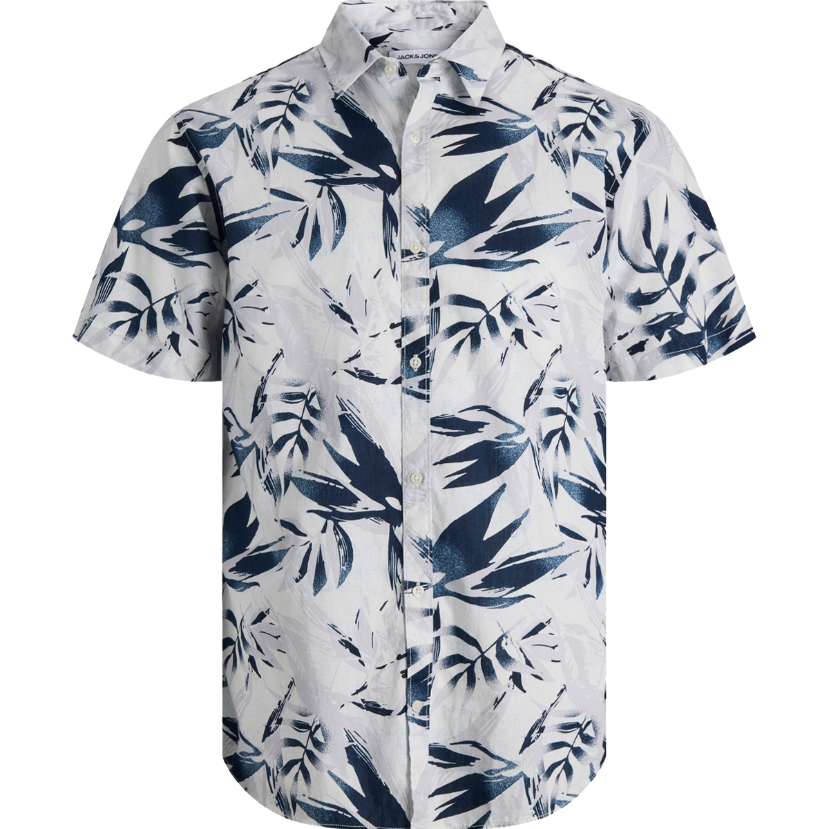 JACK & JONES - JJHONOLULU AOP SHIRT SS - 12289667 CLOUD DANCER JACK & JONES - JJHONOLULU AOP SHIRT SS - 12289667 CLOUD DANCER - Image 1