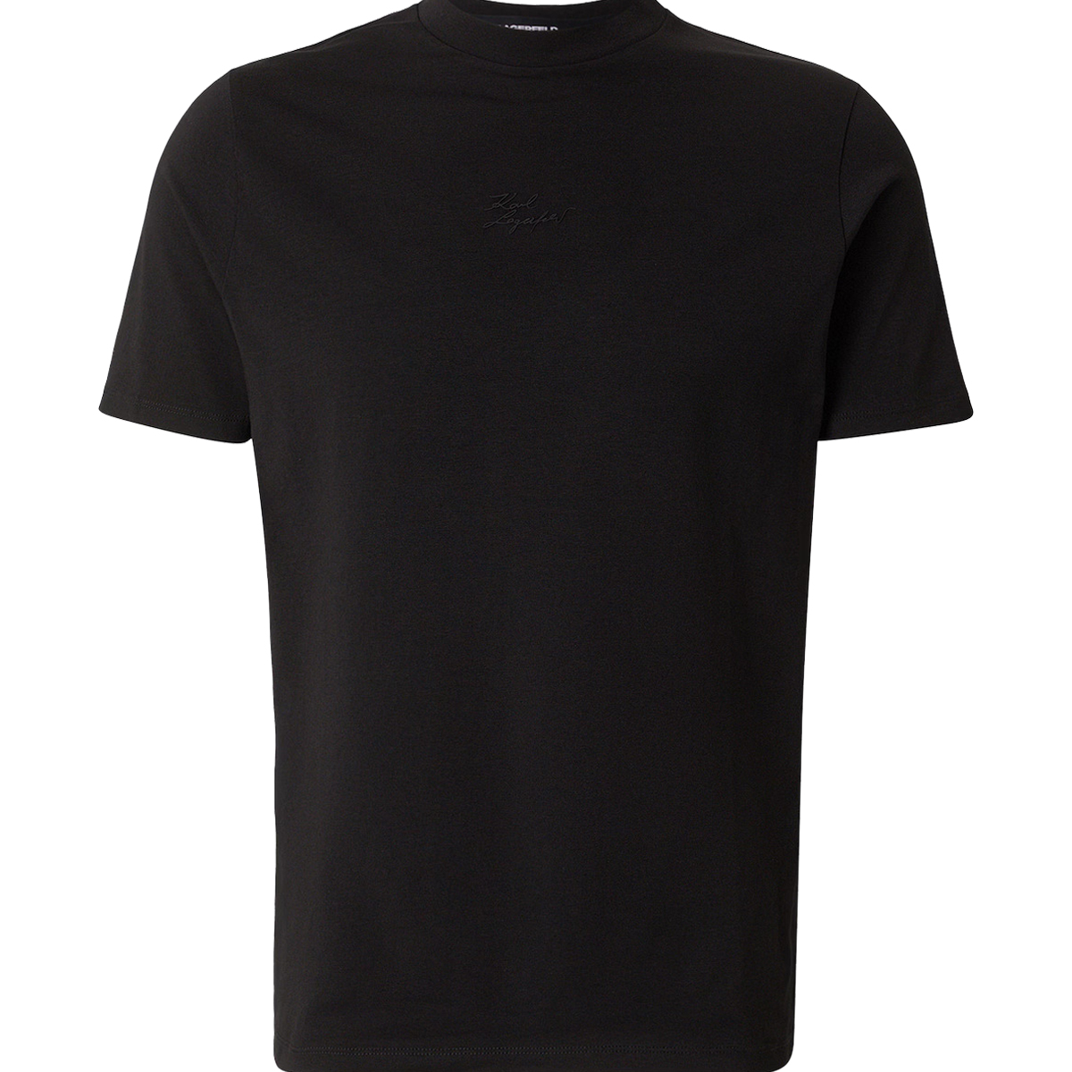 KARL LAGERFELD - T-SHIRT CREWNECK - 755047-562235-990 BLACK KARL LAGERFELD - T-SHIRT CREWNECK - 755047-562235-990 BLACK - Image 1
