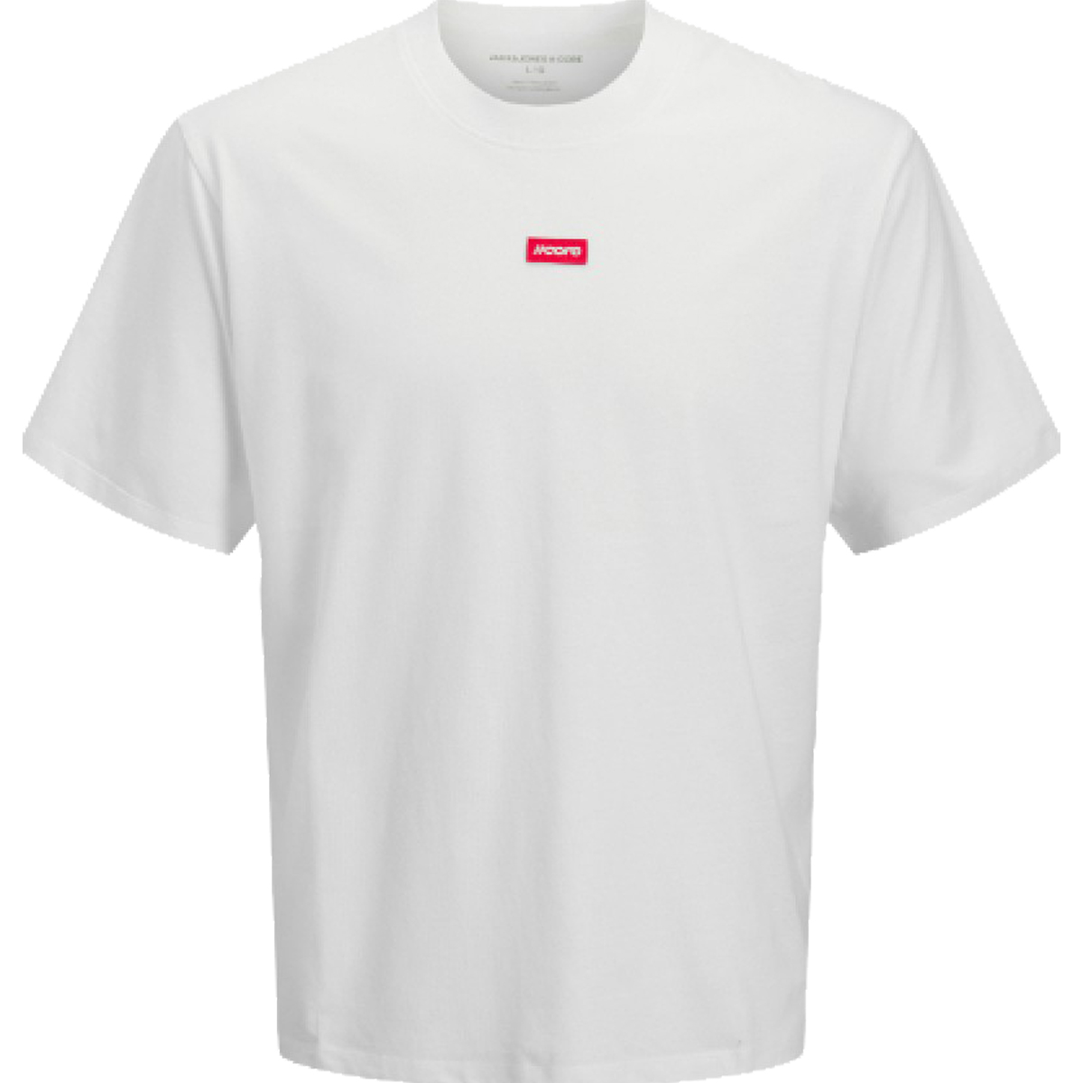 JACK & JONES - JCOCLUB BADGE TEE SS CREW NECK - 12295036 BRIGHT WHITE JACK & JONES - JCOCLUB BADGE TEE SS CREW NECK - 12295036 BRIGHT WHITE - Image 1