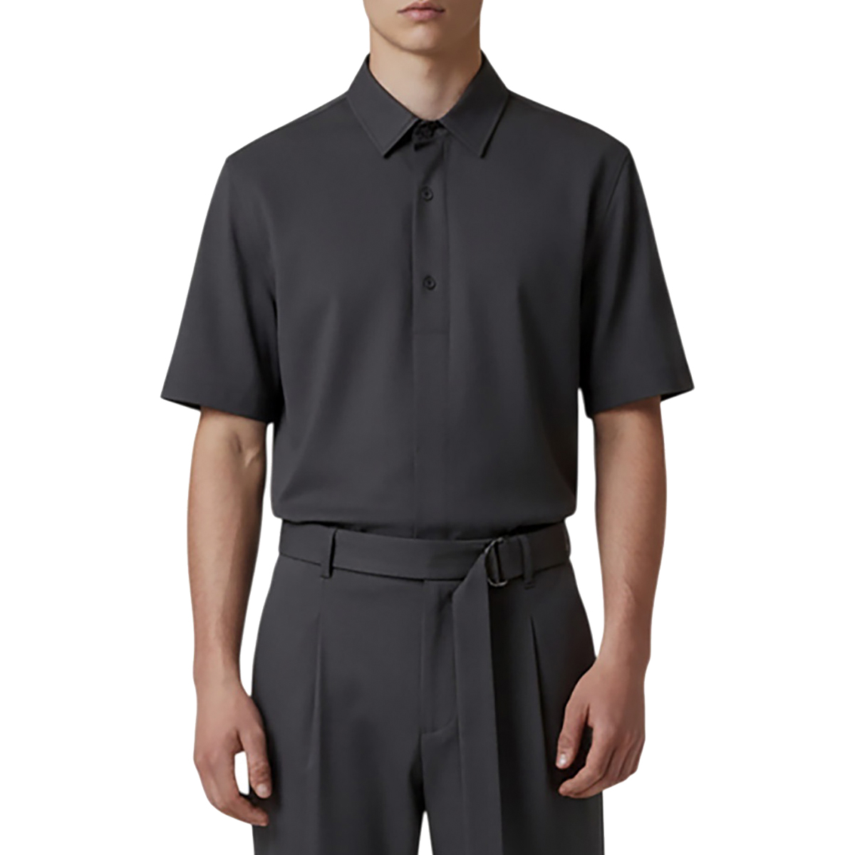 VITTORIO - BALERE OVERSHIRT - 300-26 BLACK VITTORIO - BALERE OVERSHIRT - 300-26 BLACK - Image 1