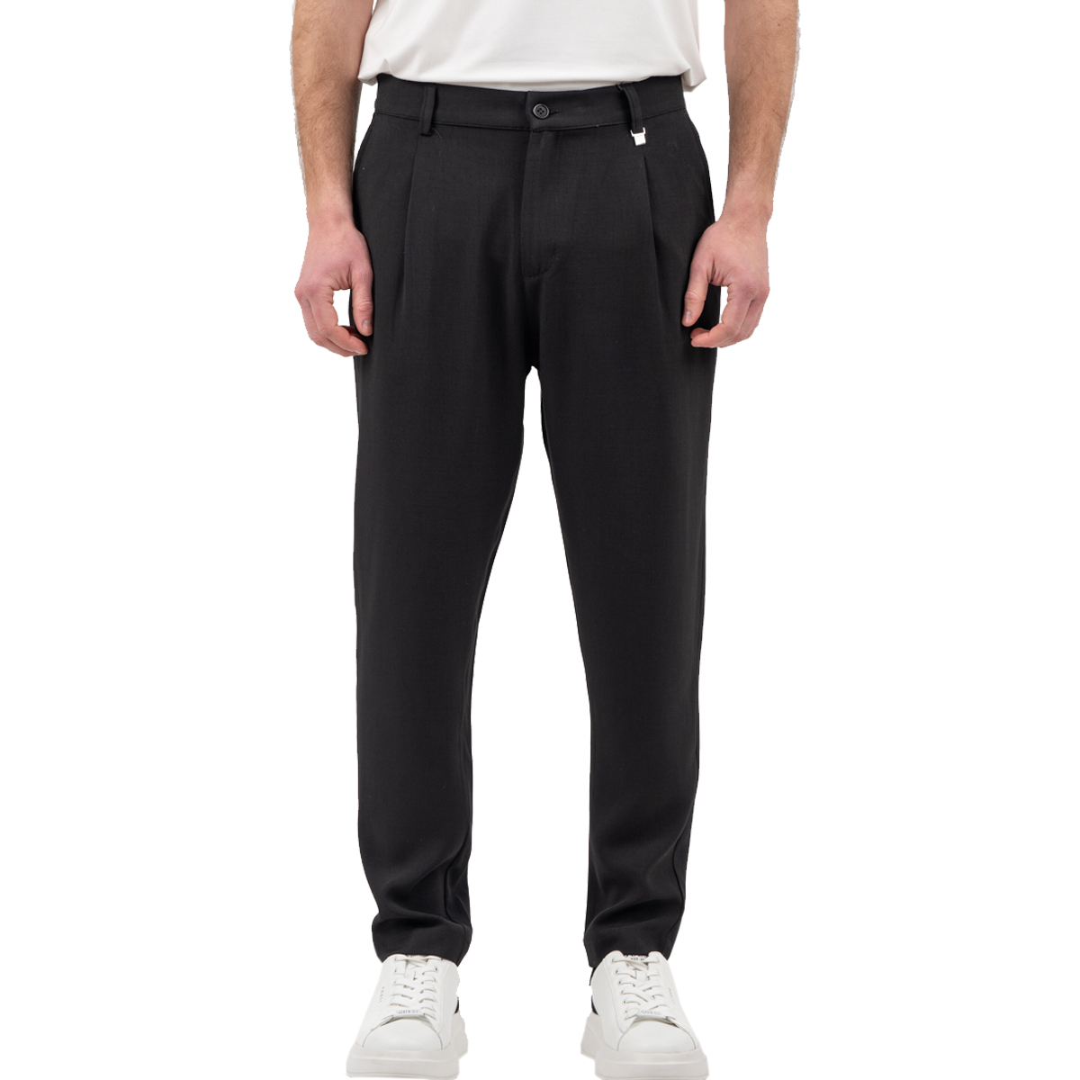 VITTORIO - MORRONE PANTS - 500-26 BLACK VITTORIO - MORRONE PANTS - 500-26 BLACK - Image 1