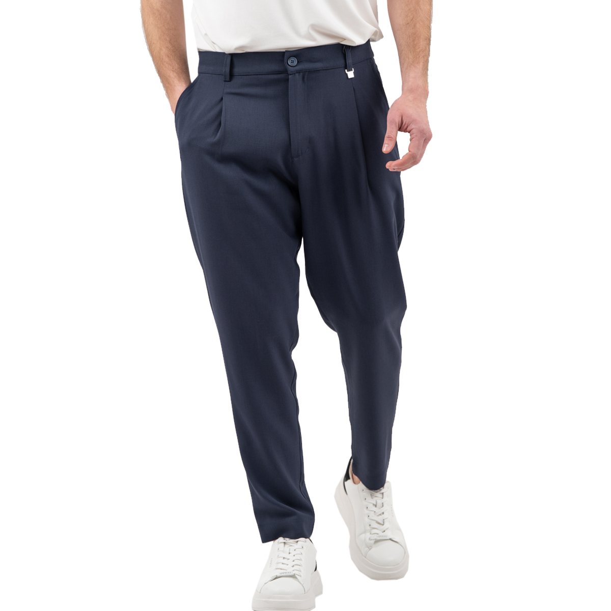 VITTORIO - MORRONE PANTS - 500-26 BLUE VITTORIO - MORRONE PANTS - 500-26 BLUE - Image 1